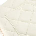 CHANEL SMALL TRENDY CC LAMBSKIN WHITE RGHW (MICROCHIP)