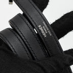 Hermes 24/24-29 Bag Clemence/ Swift Rouge Pivoine/Noir SHW