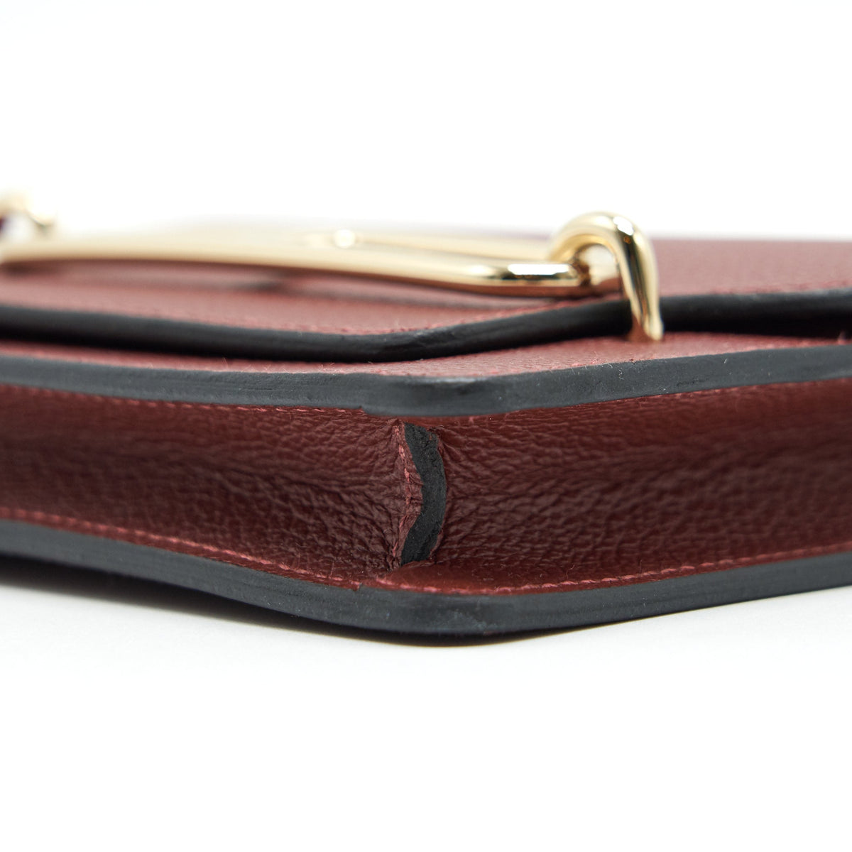 HERMES ROULIS SLIM EVERCOLOR ROUGE H WITH GHW