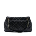 CHANEL MATELASSE CHAIN TOTE BAG CAVIAR BLACK GHW