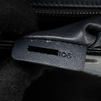 DIOR MEDIUM DIORAMA CALFSKIN METALLIC SILVER SHW