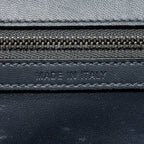 DIOR MEDIUM DIORAMA CALFSKIN METALLIC SILVER SHW