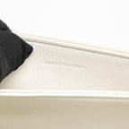 Celine teen triomphe bag calfskin white GHW