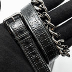 DIOR MEDIUM DIORAMA CALFSKIN METALLIC SILVER SHW