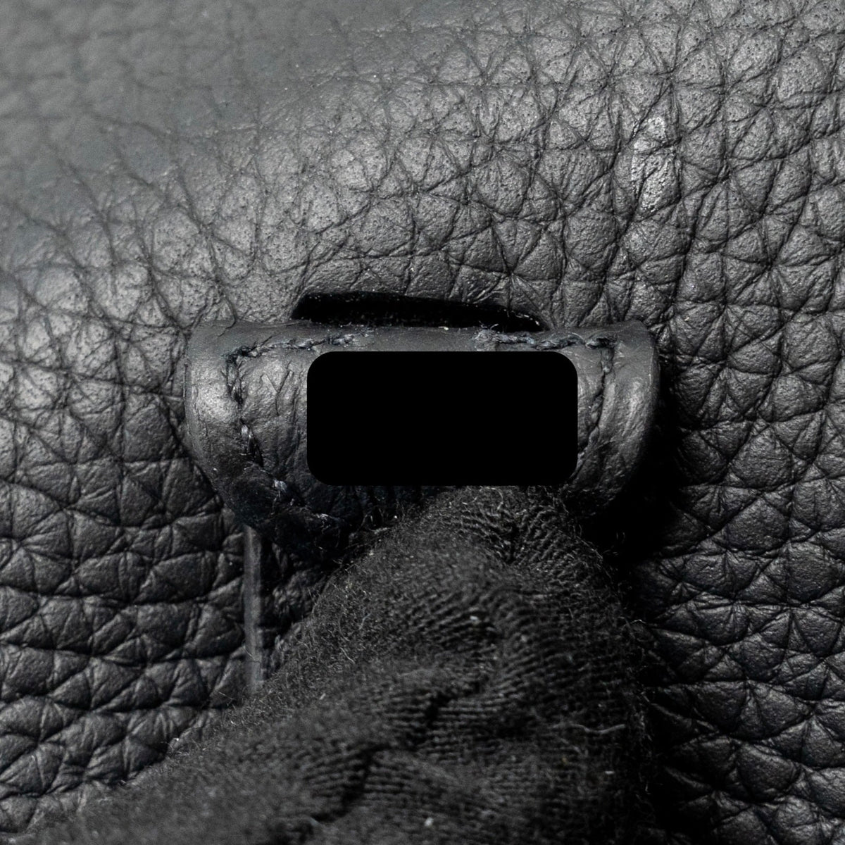 Hermes Mini Evelyne Clemence Black GHW