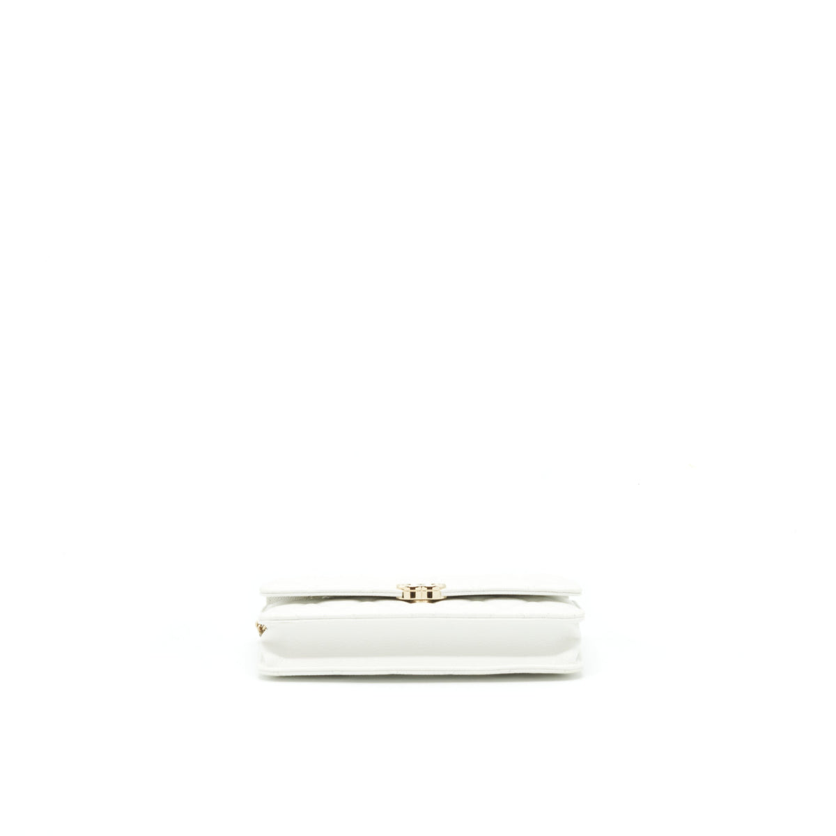 CHANEL 21C WALLET ON CHAIN LIMIT EDITION CAVIAR WHITE LGHW