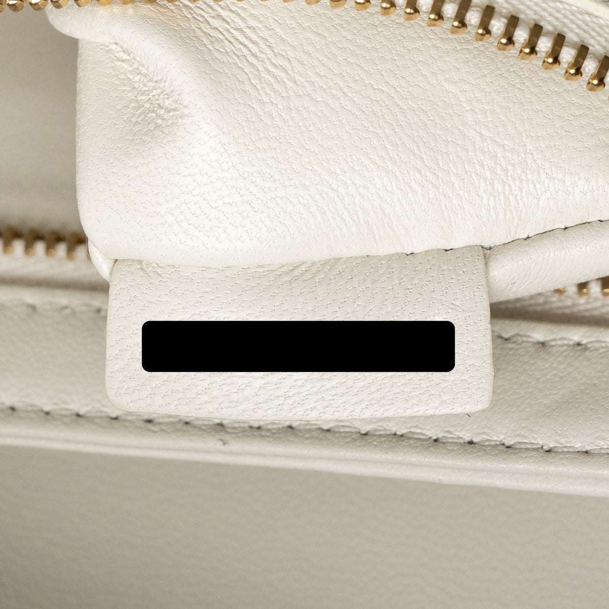 Celine teen triomphe bag calfskin white GHW