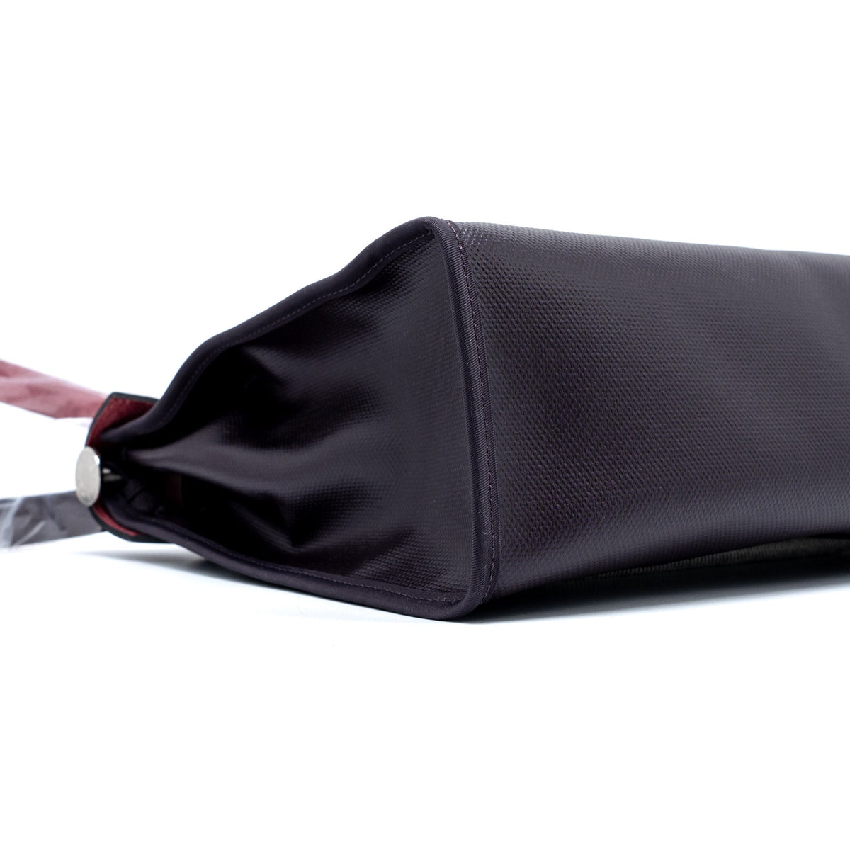 HERMES HERBAG 31 ZIP BAG TOILE H BERLINE CANVAS/VACHE HUNTER CASSIS/BLACK/ROUGE SELLIER SHW