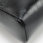 CHANEL 24S MINI 31 BAG SHINY LAMBSKIN BLACK LGHW (MICROCHIP)