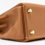 HERMES Kelly 25 Togo Gold GHW