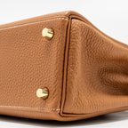 HERMES Kelly 25 Togo Gold GHW