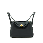 Hermes Lindy 26 Clemence Black GHW