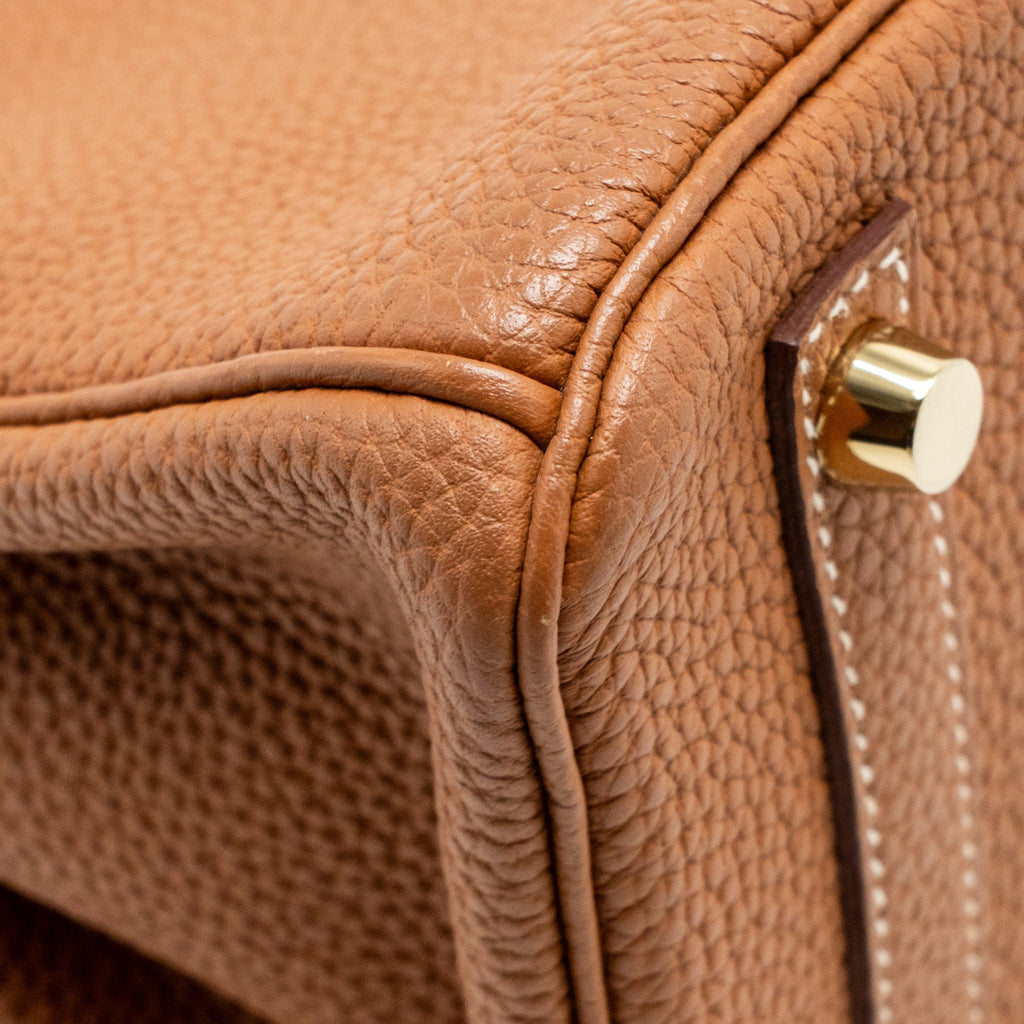 Hermes Birkin 25 Togo Gold GHW