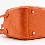 Hermes Mini Lindy Clemence 9J Feu SHW