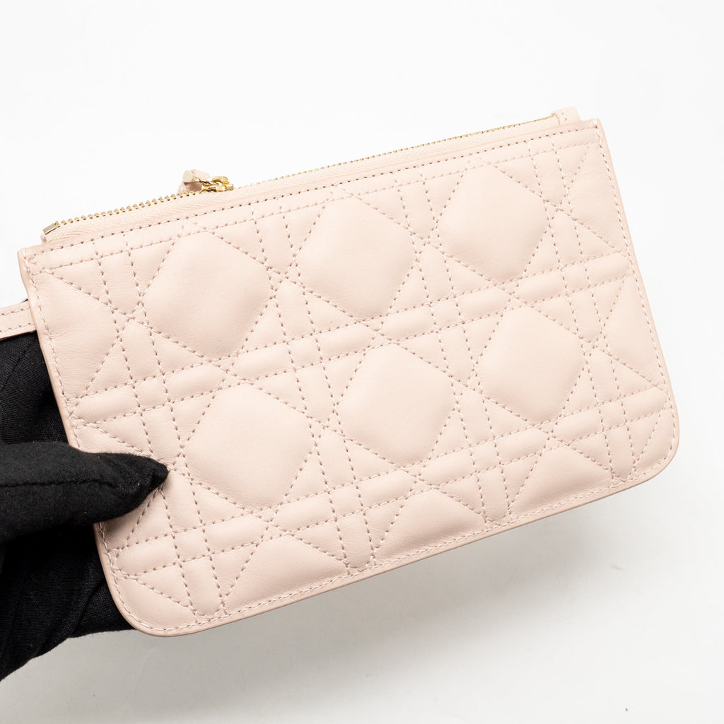 Dior Small Dior Toujours Bag Macrocannage Calfskin Rose Poudre LGHW