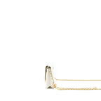 CHANEL PEARL CRUSH WALLET ON CHAIN LAMBSKIN WHITE GHW (MICROCHIP)