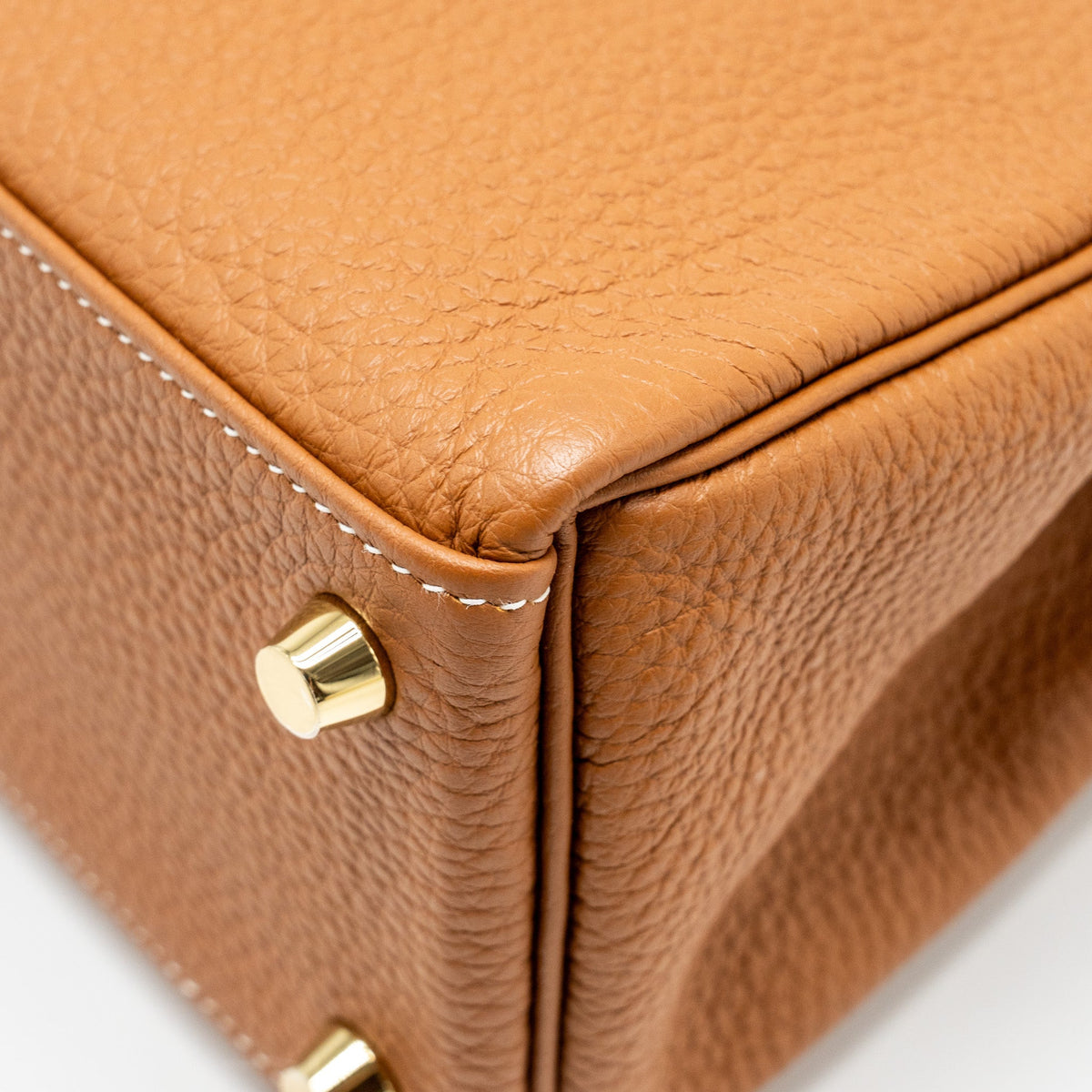 HERMES Kelly 25 Togo Gold GHW
