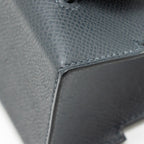 HERMES KELLY DOLE PICTO EPSOM GRIS MISTY/BLACK/VERT FIZZ/ALEZAN SHW