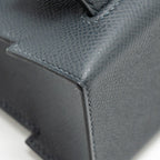 HERMES KELLY DOLE PICTO EPSOM GRIS MISTY/BLACK/VERT FIZZ/ALEZAN SHW