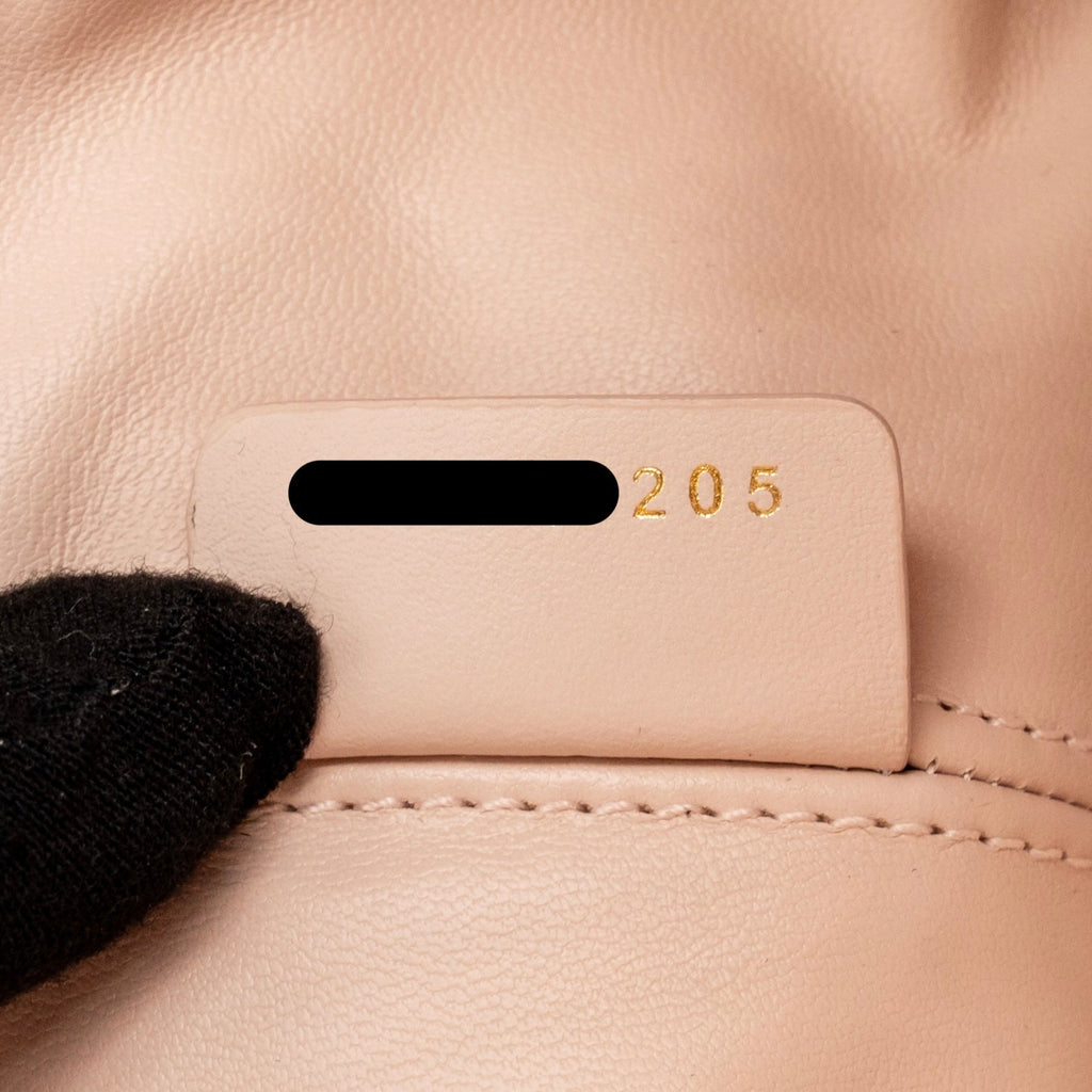 Dior Small Dior Toujours Bag Macrocannage Calfskin Rose Poudre LGHW