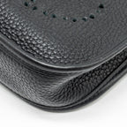 Hermes Mini Evelyn Clemence Black GHW