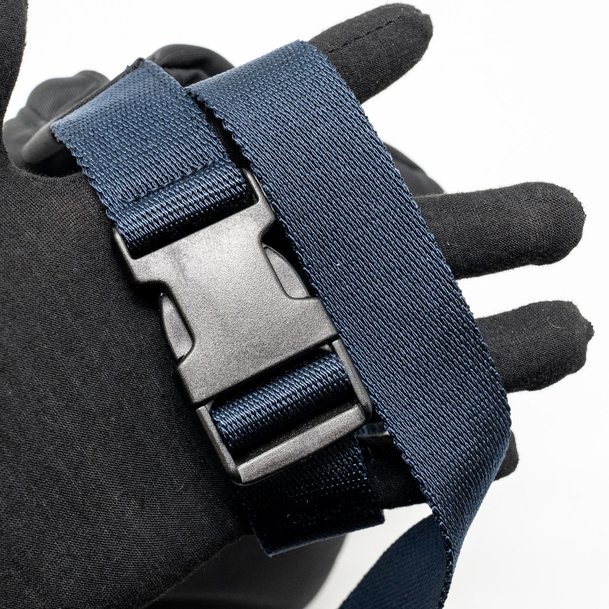 Balenciaga Wheel Belt Bag Nylon Black/Navy SHW