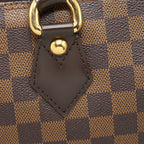LOUIS VUITTON SALEYA TOTE BAG DAMIER EBENE CANVAS GHW