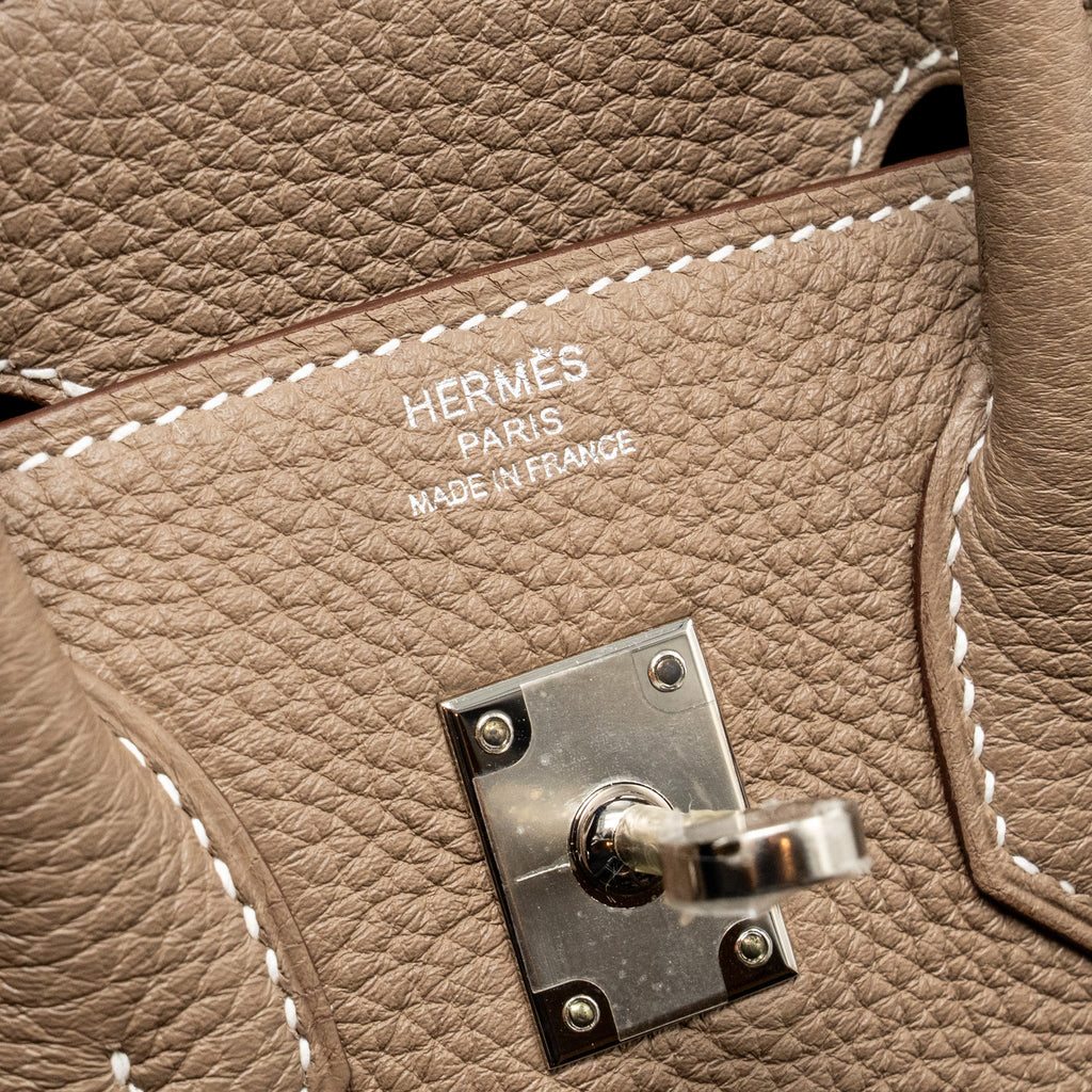 Hermes Birkin 25 Togo Etoupe SHW
