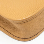 Hermes Mini Evelyne clemence biscuit / camel GHW