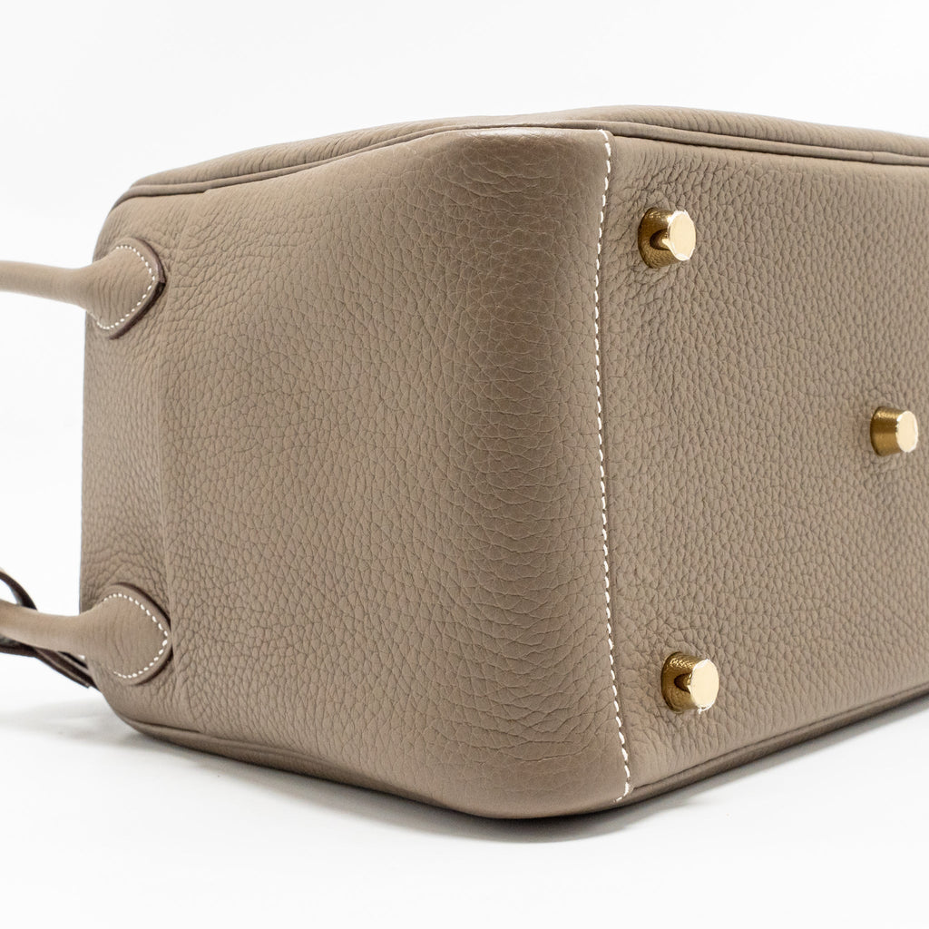 Hermes Lindy 26 clemence etoupe GHW
