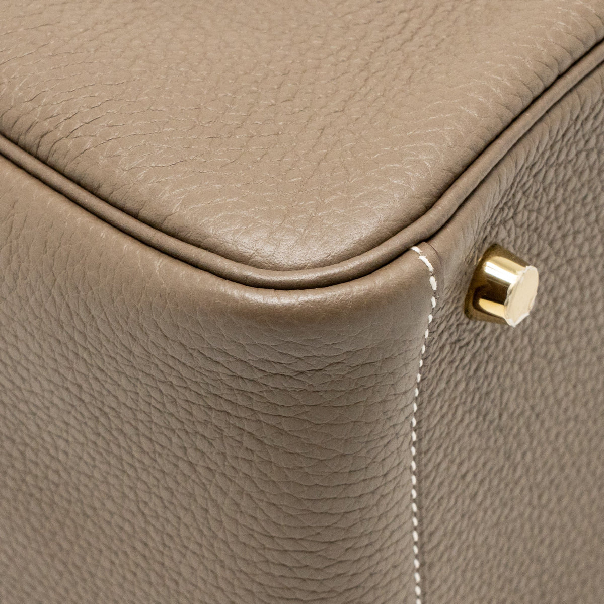 Hermes Lindy 26 clemence etoupe GHW