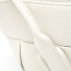 BOTTEGA VENETA MINI ARCO BAG WHITE