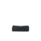 CHANEL MEDIUM CLASSIC DOUBLE FLAP BAG CAVIAR BLACK GHW