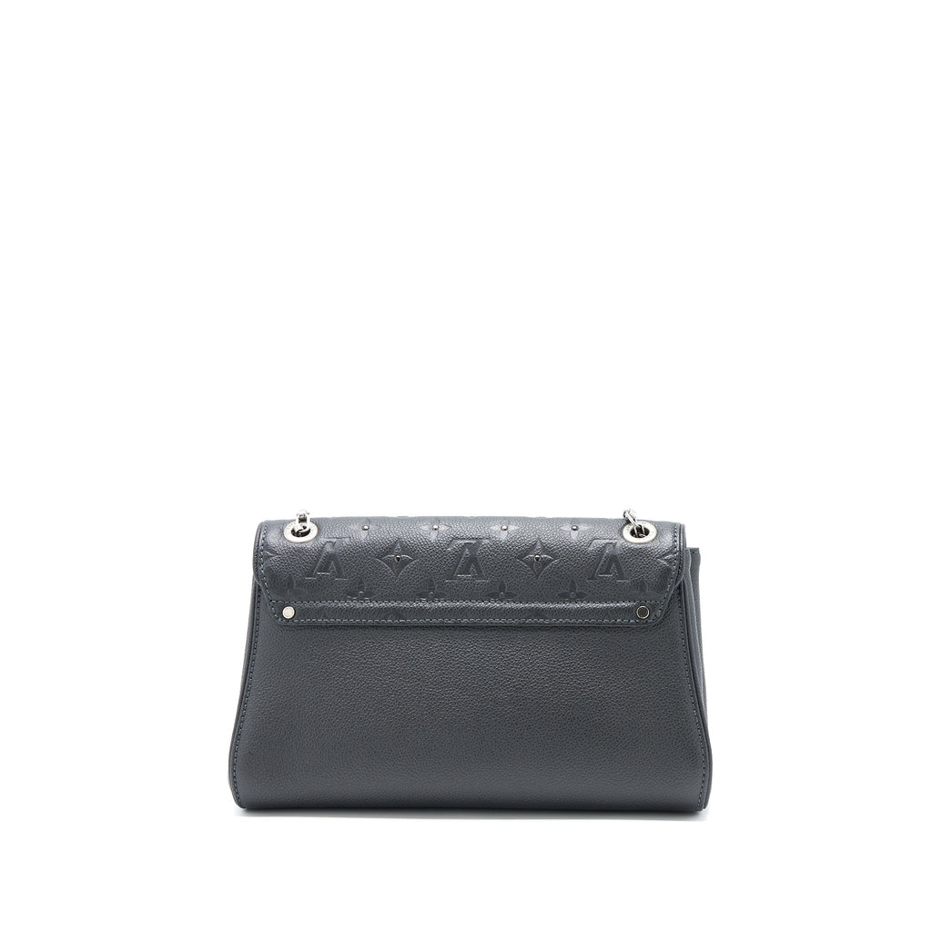 LOUIS VUITTON SAINT GERMAINE CROSSBODY BAG MONOGRAM EMPREINTE BLACK BRUSHED SHW