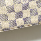 LOUIS VUITTON HAMPSTEAD PM DAMIER AZUR CANVAS GHW