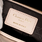 DIOR MY ABC DIOR SMALL LADY DIOR LAMBSKIN PINK LGHW