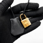Hermes Kelly 28 Togo Black GHW