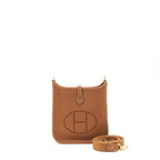 Hermes mini Evelyne 16 Gold GHW