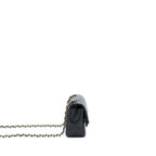 CHANEL MINI RECTANGULAR FLAP BAG LAMBSKIN BLACK LGHW