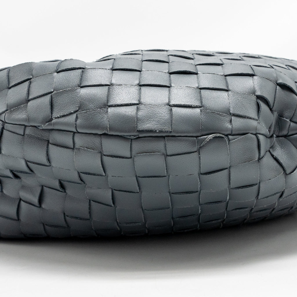 Bottega Veneta Small Jodie Bag Lambskin Grey GHW