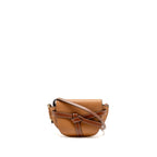 Loewe mini gate bag calfskin Tan GHW