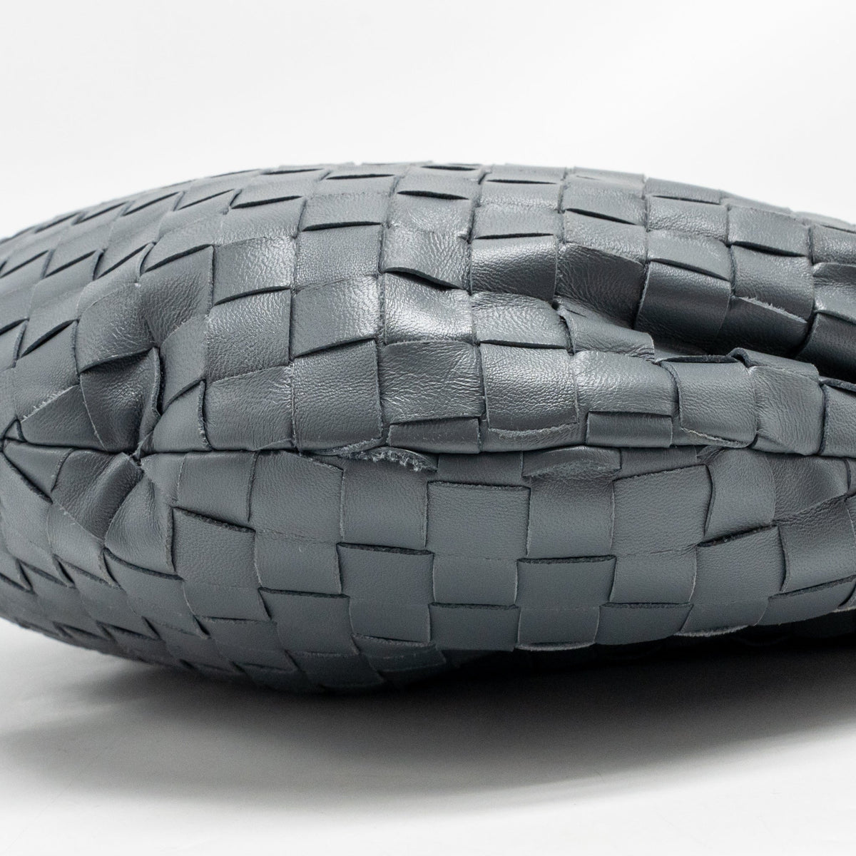 Bottega Veneta Small Jodie Bag Lambskin Grey GHW