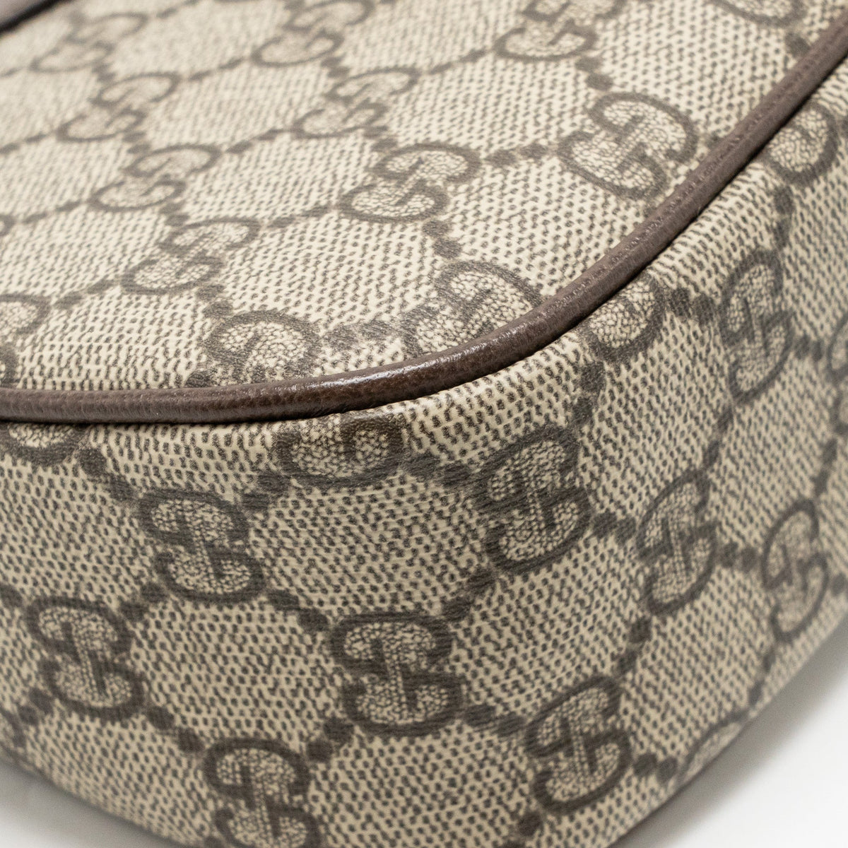 Gucci Ophidia Small Shoulder Bag GG Supreme Canvas Beige/Dark Brown GHW