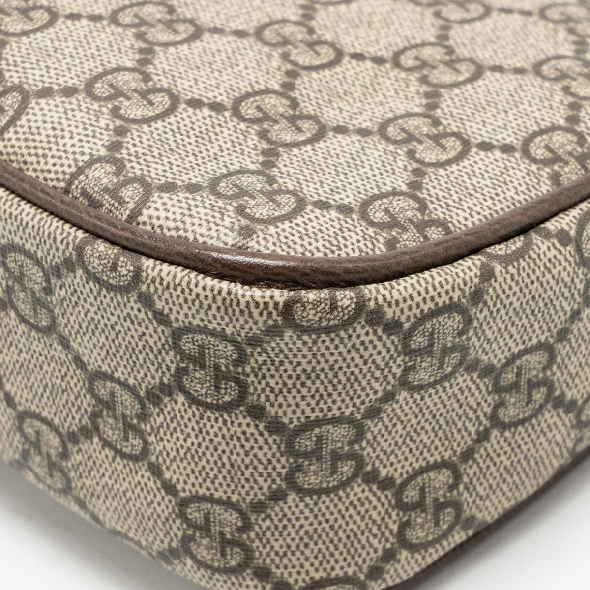 Gucci Ophidia Small Shoulder Bag GG Supreme Canvas Beige/Dark Brown GHW