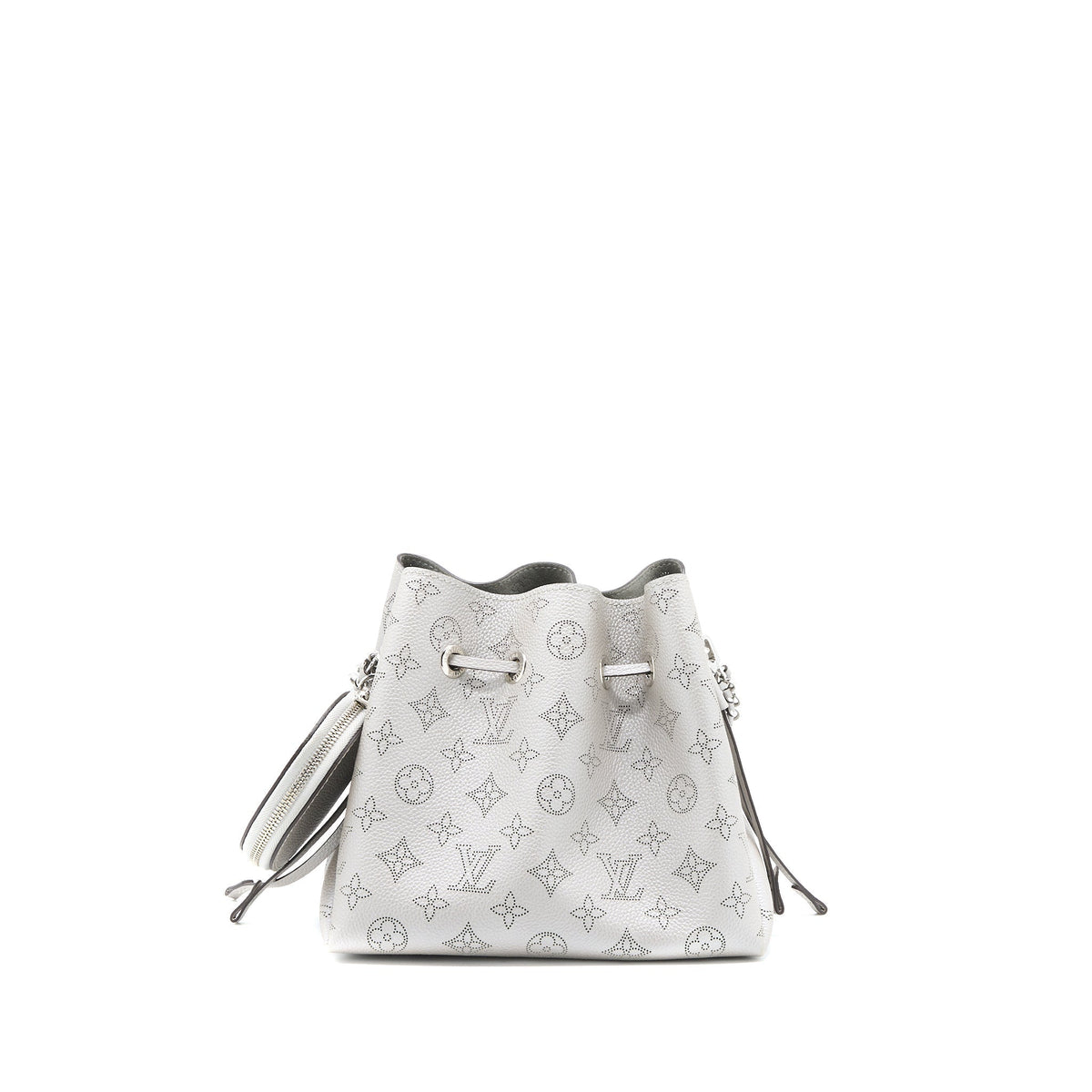 LOUIS VUITTON BELLA BUCKET BAG CALFSKIN SILVER SHW (NEW VERSION)