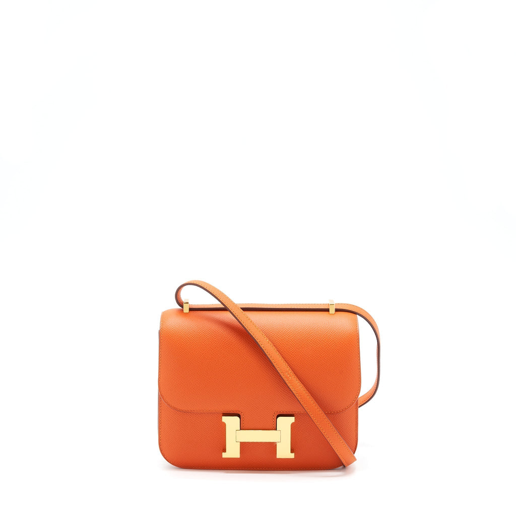HERMES MINI CONSTANCE EPSOM 9J FEU GHW