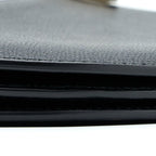 DIOR SADDLE TRIO CROSSBODY POUCH CALFSKIN BLACK GHW