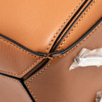 LOEWE MEDIUM PUZZLE BAG CALFSKIN TAN SHW