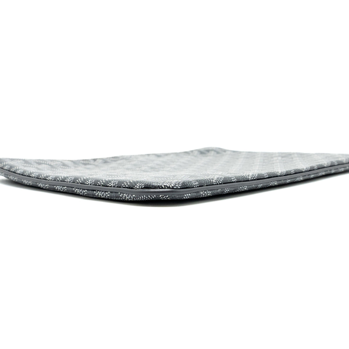 GOYARD SENAT MM POUCH GOYARDLINE CANVAS GREY SHW