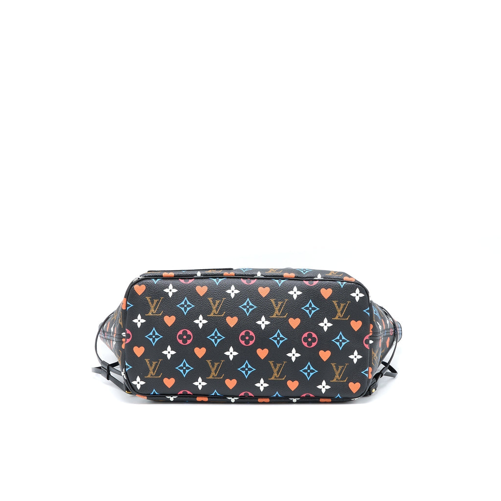 LOUIS VUITTON GAME ON MM NEVERFULL MULTICOLOUR GHW